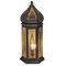 Northlight Moroccan Style Lantern Table Lamp - 23.5" - Black and Gold